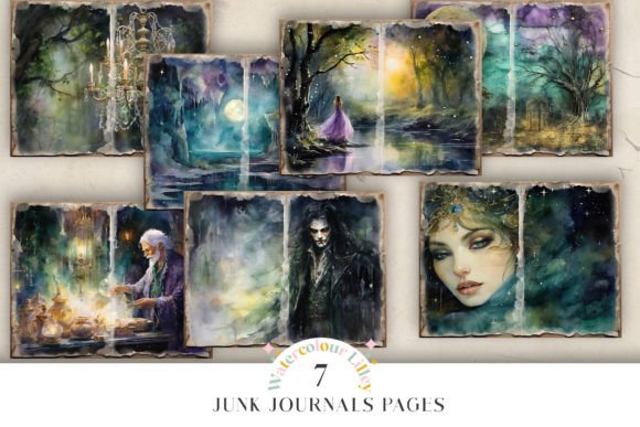 Download Magical Enchanted Forest Junk Journal - Enchanted forest Collection