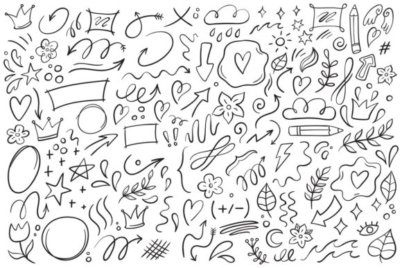 Download Decorative Doodles - Doodle Collection