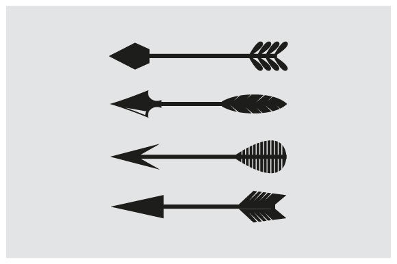 Download Arrows Hipster Ethnic Elements Vector - Elements Collection