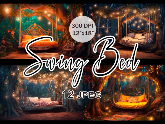 Download Swing Bed Boho JPEG Clipart - Wing Collection
