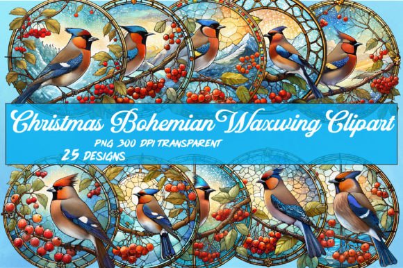 Download Christmas Bohemian Waxwing Wind Spinner - Wing Collection