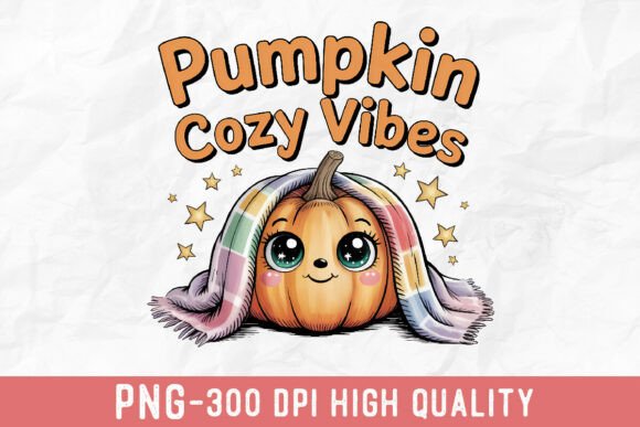 Download Pumpkin Cozy Vibes Halloween PNG - Premium Resources