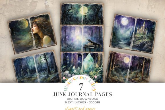 Download Magical Enchanted Forest Junk Journal - Enchanted forest Collection