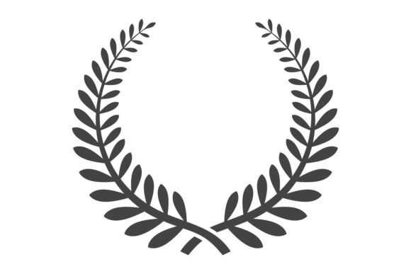 Download Prize Wreath. Laurel Drawing Simple Orna - Wing Collection
