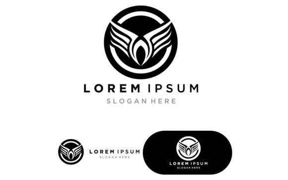 Download Bird ,wing,falcon Logo Vector - Wing Collection